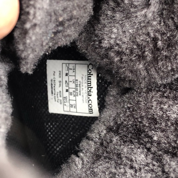 Columbia Sportswear Minx Omni Grip Waterproof Insulated Snow Boots Girls Size 2 - Picture 14 of 16